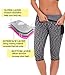 SEXYWG Women's Neoprene Sauna Slimming Pants-Gym Workout Hot Thermo Sweat Sauna Capris Leggings Shapers for Weight Loss