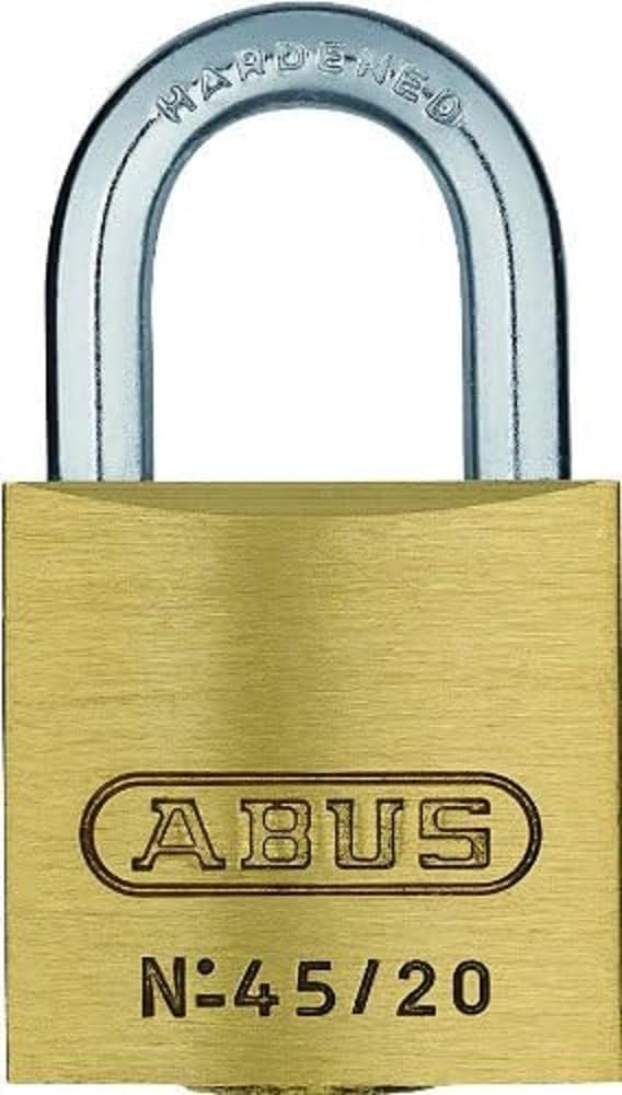 ABUS 118197 Padlock Type 45/20 Twins Blister Pack
