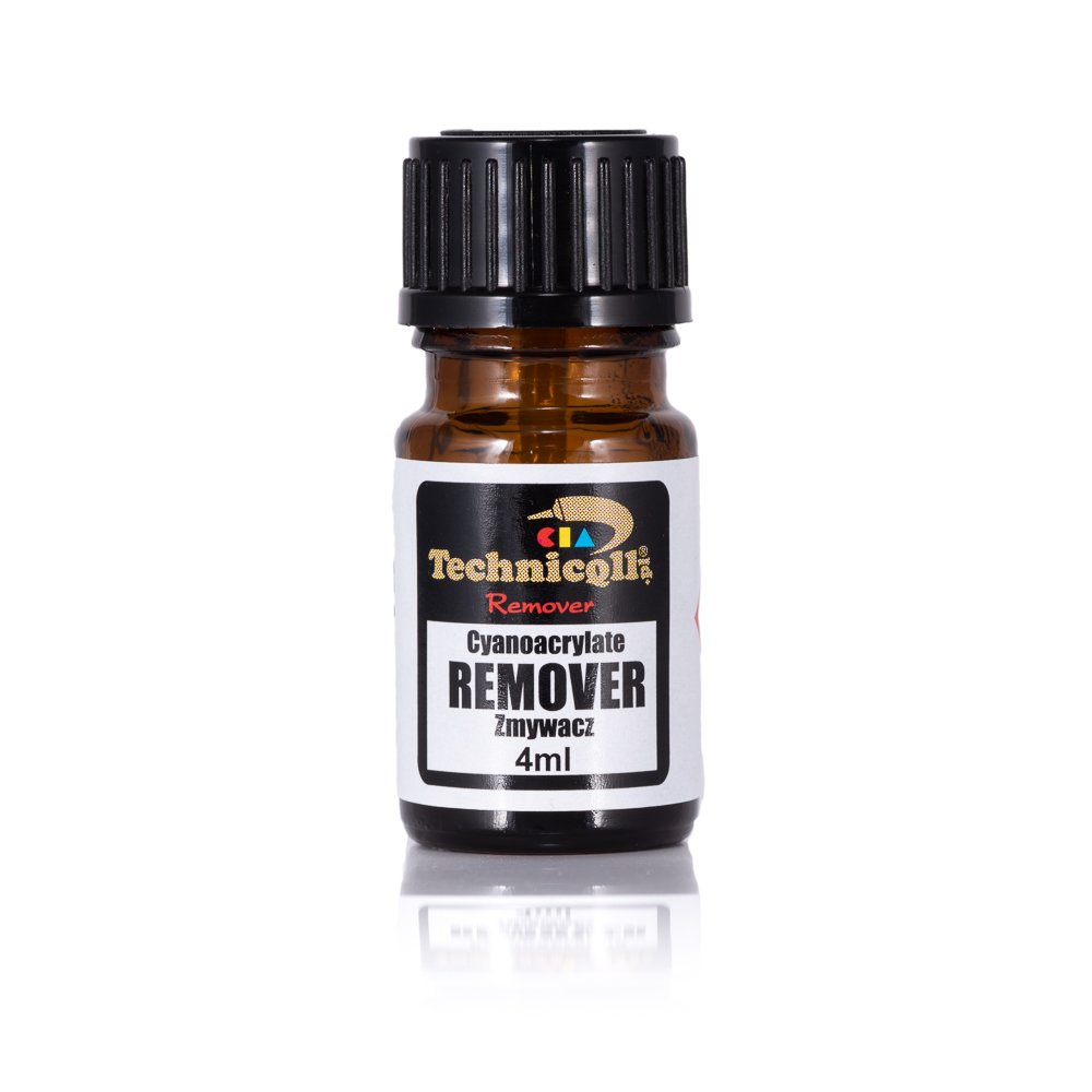 Glue Remover 4ml Cyanoacrylate Super Glue Stain Remover Cleaner on Metal Wood Plastic Glass Textile