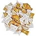 Gift Boutique 50th Anniversary Wedding Butter Mints Candies Bags 100 Count Mint Candy 14 Ounce (396 g) Bag Goodies Treat Sweets Buttercream Gold Heart Theme Party Favor Supplies Decorations For Adults