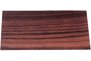 Artibetter Wood Guitar Veneer Rosewood Head Veneer Sheet Headplate Soundboard DIY Protecting Board Guitar Luthiers Replacement Tool for Art Craft Banjo Mandolin
