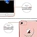 KINGXBAR for Apple iPhone 8 Case, iPhone 7 Case,Bling Diamond Crystals from Swarovski Element,Fashion Hard PC Transparent Sparkly Case Cover for Christmas Party