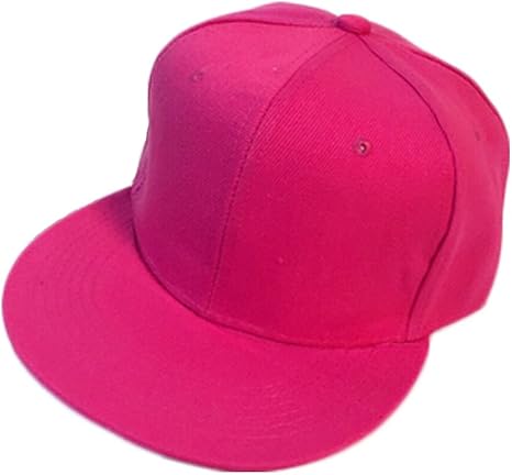 bright pink baseball cap
