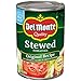 Del Monte Canned Stewed Tomatoes with Onions, Celery & Green Peppers, 14.5 oz, (Pack of 12 Cans)