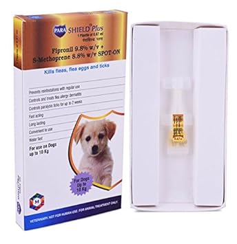 Medfly Healthcare Parashield Plus Spot on Solution for Ticks and Fleas - Dog up to 10 kg