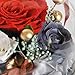 SANRAN Eternal Rose- Preserved Flower Rose Handmade Fresh Flower Rose with Beautiful Creative Heart Design Gift for Valentine's Day Mother's Day Christmas Anniversary Birthday Thanksgiving