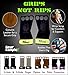 Bear KompleX 3 Hole Leather Hand Grips for Crosffit Workouts, Pull-ups, Weightlifting, WOD Gymnastics, Crosstraining Palm Grips with Wrist Wraps, Hand Protection from Rips and Blisters,1 Pair