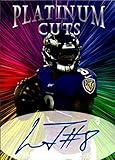 Lamar Jackson Platinum Cuts Facsimile auto Autograph Football Card 1/1000 Baltimore Ravens