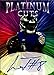 Lamar Jackson Platinum Cuts Facsimile auto Autograph Football Card 1/1000 Baltimore Ravens