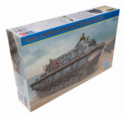 Hobby Boss German Land-Wasser-Schlepper Mid-Production Vehicle Model Building Kit