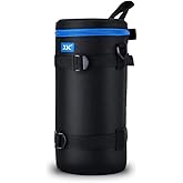 JJC Camera Lens Pouch Case for Canon RF 800mm f11 Tamron SP 150-600mm Sigma 150-600mm 150-500mm Nikon Nikkor AF-S 200-500mm & More, Zipper Polyester Lens Protective Bag Interior Size 4.9x11.4”