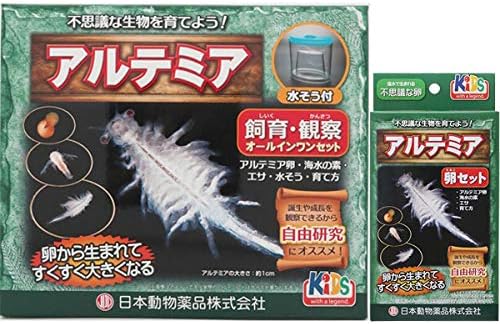 Amazon ニチドウ アルテミア飼育観察セット 卵セット 飼育 観察 セット 自由研究 ノーブランド品 飼育セット 通販