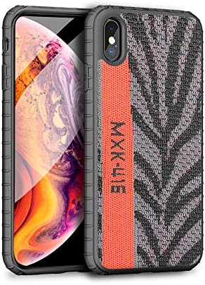 Fashion Case Yez for iPhone X/Xs, Premium Hybrid Material, Ultra Slim Sport Cover (Gray)