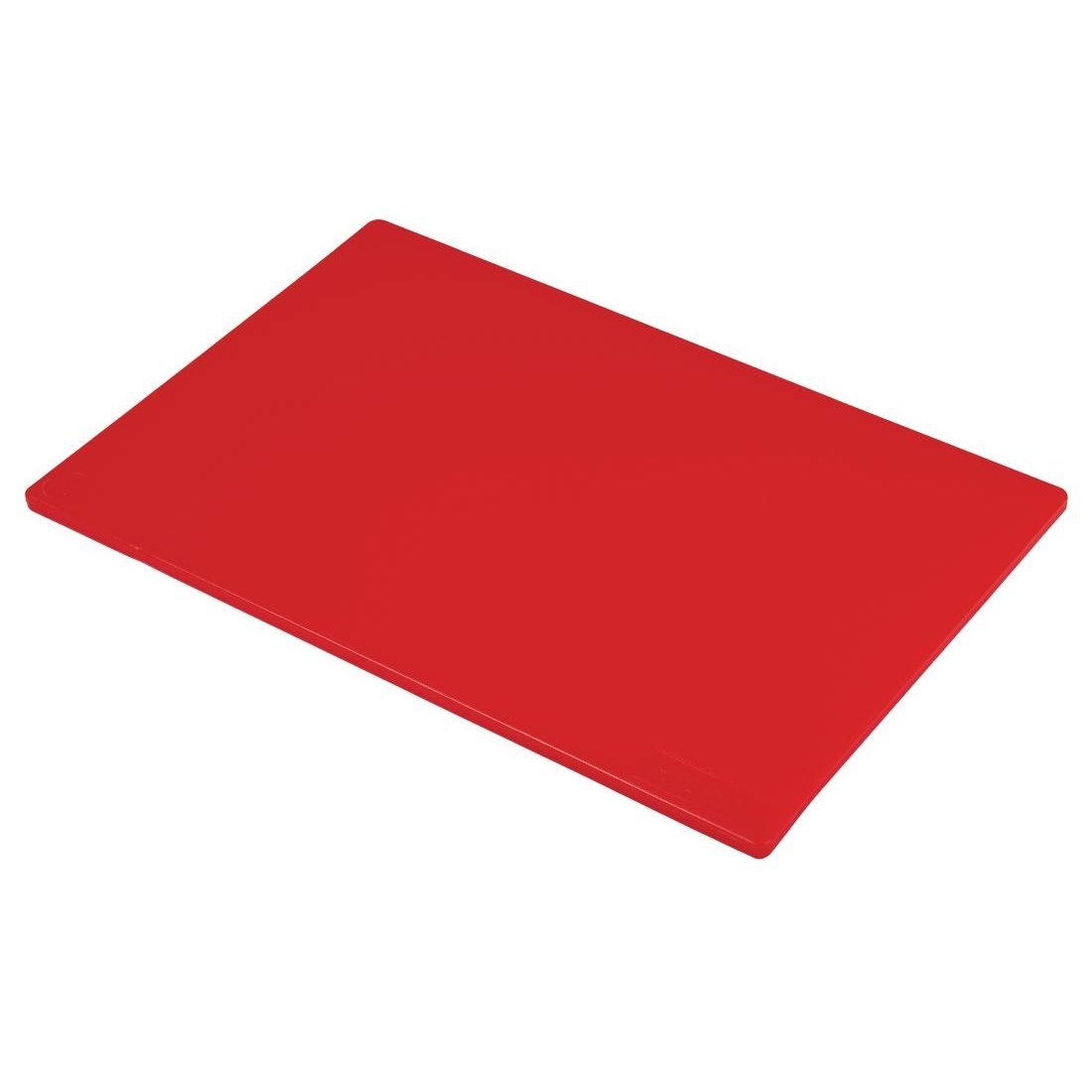 Hygiplas LDPE Chopping Board, Red Colour Coded - Raw Meat Prep, Standard Size: 12(H) x 450(W) x 300(L)mm, Low Density Polyethylene, Non-Porous Prevents Flavour / Odour Absorption, J255