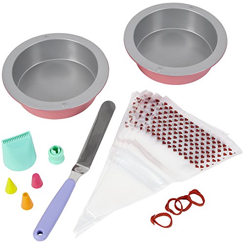 Wilton 2104-6850 Deluxe Cake Decorating Set, One Size, Assorted Wilton 2104-6850 Deluxe Cake Decorating Set, One Size, Assorted