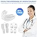 Snoring Solution Anti Snoring Mouthpiece, 4 Set Snore Stopper Nose Vents Nasal Dilators Stop Snoring Mouth Guards Aids Snore Reducing Sleep aid Devices Device Stop Snore (Anti snoring Device)