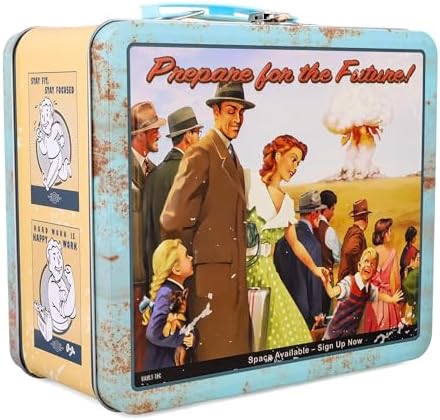Amazon.com: Fallout 76 Tricentennial Full Size Tin Tote : Hogar y