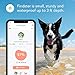 Findster Duo+ Pet Tracker Free of Monthly Fees - GPS Tracking Collar for Dogs and Cats & Pet Activity Monitor