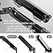 Bestand Premium Dual Monitor Stand - Dual Monitor Mount for LED LCD,Up to 17''-27'' Screen,Aluminum (Gray)