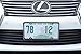 License Plate Frame 4 Holes, Polished Stainless Steel, Mirror Finish - Not Chrome Plated, Slim with Bonus Large 76 pc Stainless License Plate Screws Kit, Christensen and Nielsen