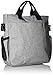 Skip Hop Diaper Bag: Iconic Duo Signature Function Forward Tote with Changing Pad & Stroller Attachement, Grey Melange