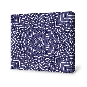 Canvas Wall Art for Living Room,Bedroom Home Artwork Paintings Visual Illusion Ready to Hang - 12x12 inches