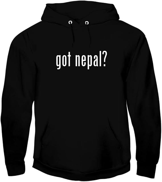 got nepal? Men's Soft Graphic Hoodie Sweatshirt Clothing