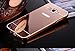 For Galaxy A5 Case,JANDM Luxury Aluminum Ultra-thin Acrylic Mirror Metal Case Cover For Samsung Galaxy A5 A5000 (Rose Gold)