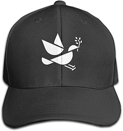 Baseball Caps Hat, Unisex Peace Dove Adjustable Snapback Hip Pop Hats
