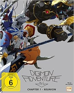 Amazon Com Digimon Adventure Tri Chapter 1 Reunion Blu Ray 4260495760018 Books