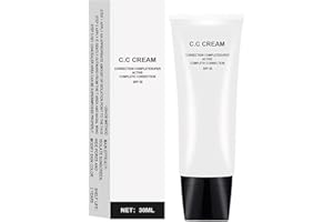 DDideas Perbella Cc Cream Self Adjusting for Mature Skin, Perbella Cc Cream for Older Women, Perbella Skin Tone Adjusting Cc Cream SPF 43, Moisturizing, Breathable, Non-Greasy- Natural 1 Pcs