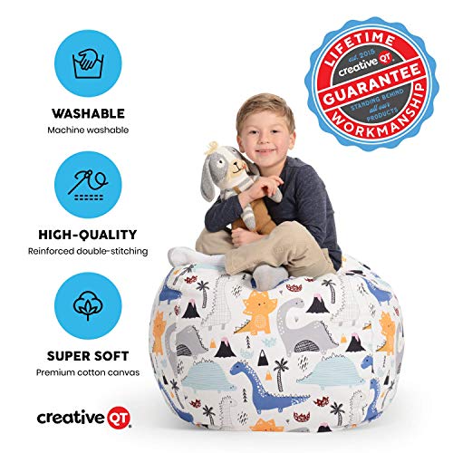 Creative QT Stuffed Animal Storage Bean Bag Chair Stuff 'n Sit