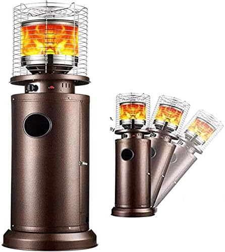 電気スペースヒーター 屋外ガスヒーターのパティオヒーターのプロパン屋外のパティオガスヒーター13kwの自由なスタンディングテラスのヒーター の屋外ガーデンパラソルのパティオヒーター 茶色 液化ガス 超歓迎された 天然ガス プロパンパティオヒーター