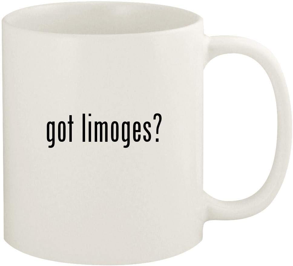 got limoges? - 11oz Ceramic White Coffee Mug Cup, White