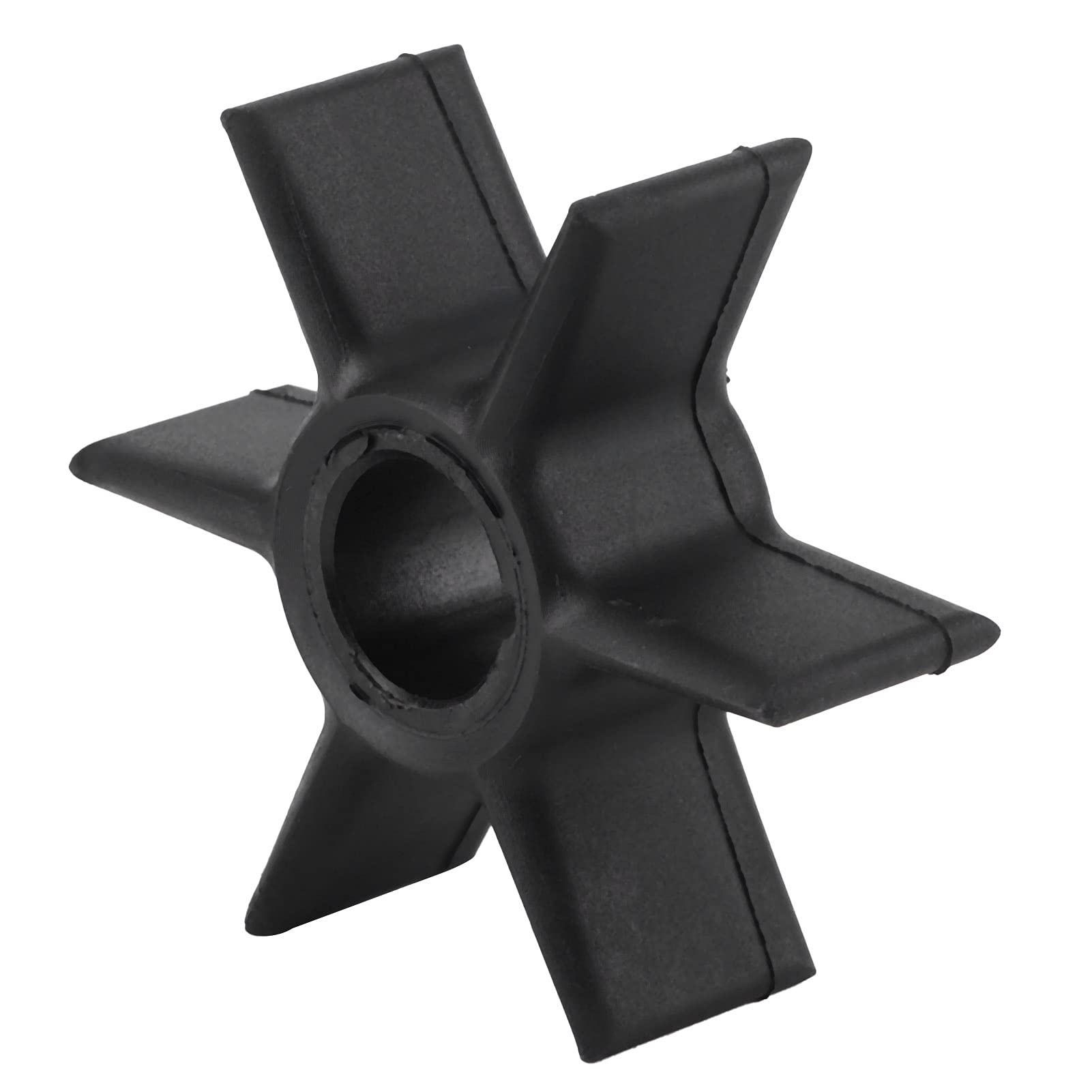 CHICIRIS 6 Blades Durable Neoprene Water Pump Impeller 47-19453 47-19453T Replacement Fit for Force 70 H.P 75 H.P Outboard Other Transport