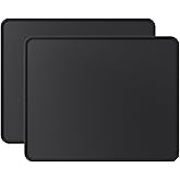 cimetech 2 Pack Mouse Pad, Premium-Textured Computer Mouse Mat, Improves Speed and Precision, Non-Slip Rubber Base, Superfine