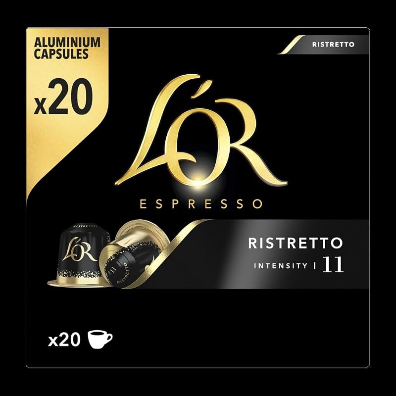 Espresso Café - 200 Capsules Ristretto Intensité 11