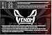 Venom Elbow Brace Compression Sleeve - Elastic Support, Tendonitis Pain, Tennis Elbow, Golfer's Elbow, Arthritis, Bursitis, Basketball, Baseball, Football, Golf, Lifting, Sports, Men, Women (Small)