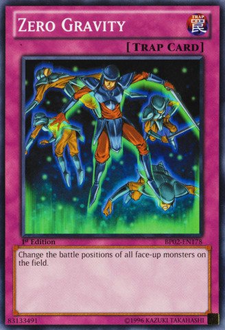 Yu-Gi-Oh! - Zero Gravity (BP02-EN178) - Battle Pack 2: War of the Giants - 1st Edition - Common
