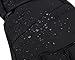 Simplicity Men's 3M Thinsulate Winter Waterproof Ski Gloves,Black Solid,L