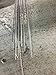 Baling Wire 14 foot long 14 Gauge 250 Piece Bundle Single Loop Galvanized, Cavert Baler Wire 14-0-14GA SLBT/125, Package of 250