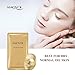 24K Gold Face Mask Hydration Anti-Aging Best Facial Treatment Deep Moisturizing Mask, Reduces the Appearances of Puffiness, Tired Looking and Wrinkles, Suitable For Dry, Oil, Sensitive Skin, 5 Masks