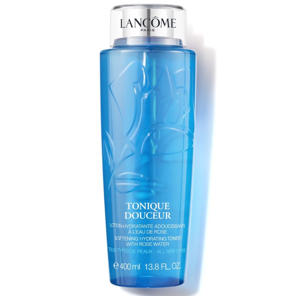 Lancôme Tonique Douceur Alcohol-Free Toner, Softening & Hydrating Facial Toner with Rose Water, For Normal to Combination & Sensitive Skin, Soften & Hydrate Your Skin, 400ml