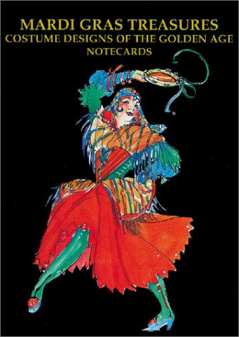 Mardi Gras Treasures: Costume Designs of the Golden Age Notecards