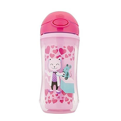 Dr. Browns Insulated Straw Cup Assorted - 10oz/300ml (TC01003-INTL)