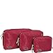 eBags Padded Pouches - 3 pc Set (Raspberry)