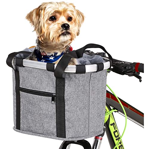 RANDDER Detachable Dog Bike Basket