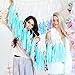 LEWOTE Tissue Paper Tassel Garland - 20pcs Tassels Per Package - 12 Inch Long Tassels(Gold/Pink/White)