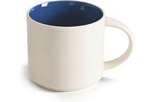 15oz Ceramics Coffee Mug, Large Coffee Mugs 450ml, Ceramic Mug for Office and Home, Coffee Tea Cups Ceramic Thank You Gift fo