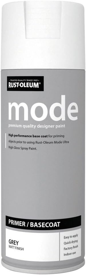 Rust-Oleum AE0250001E8 400ml Mode Spray Paint Primer - Grey
